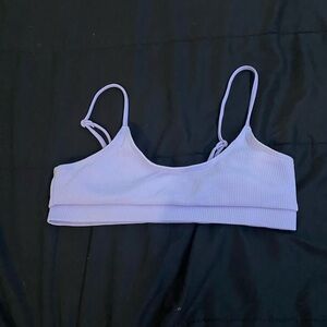 Light purple shein bikini top